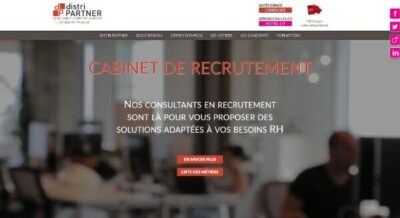 Refonte site internet Distri Partner