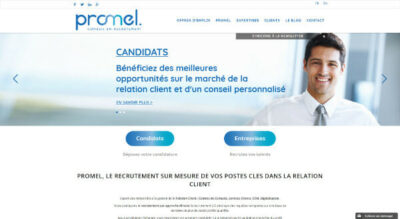 Création site Wordpress Promel